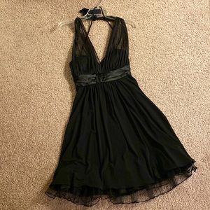 Black Speechless Formal Halter Dress Size M
